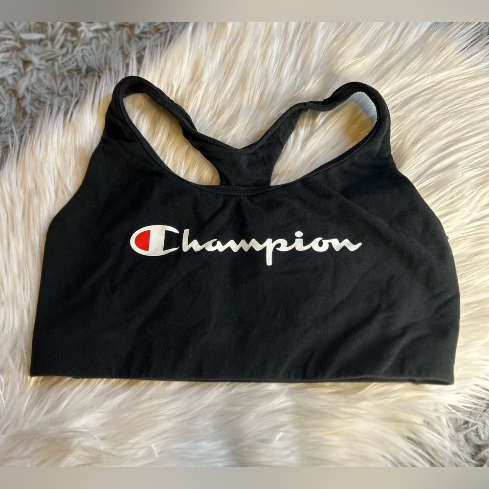 Champion Black Sports Bra